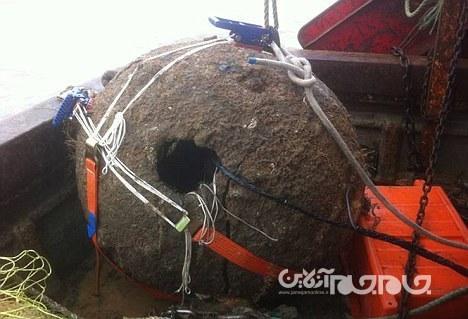 یک مین جنگ جهانی دوم توسط ماهیگیران انگلیسی به تور افتاد